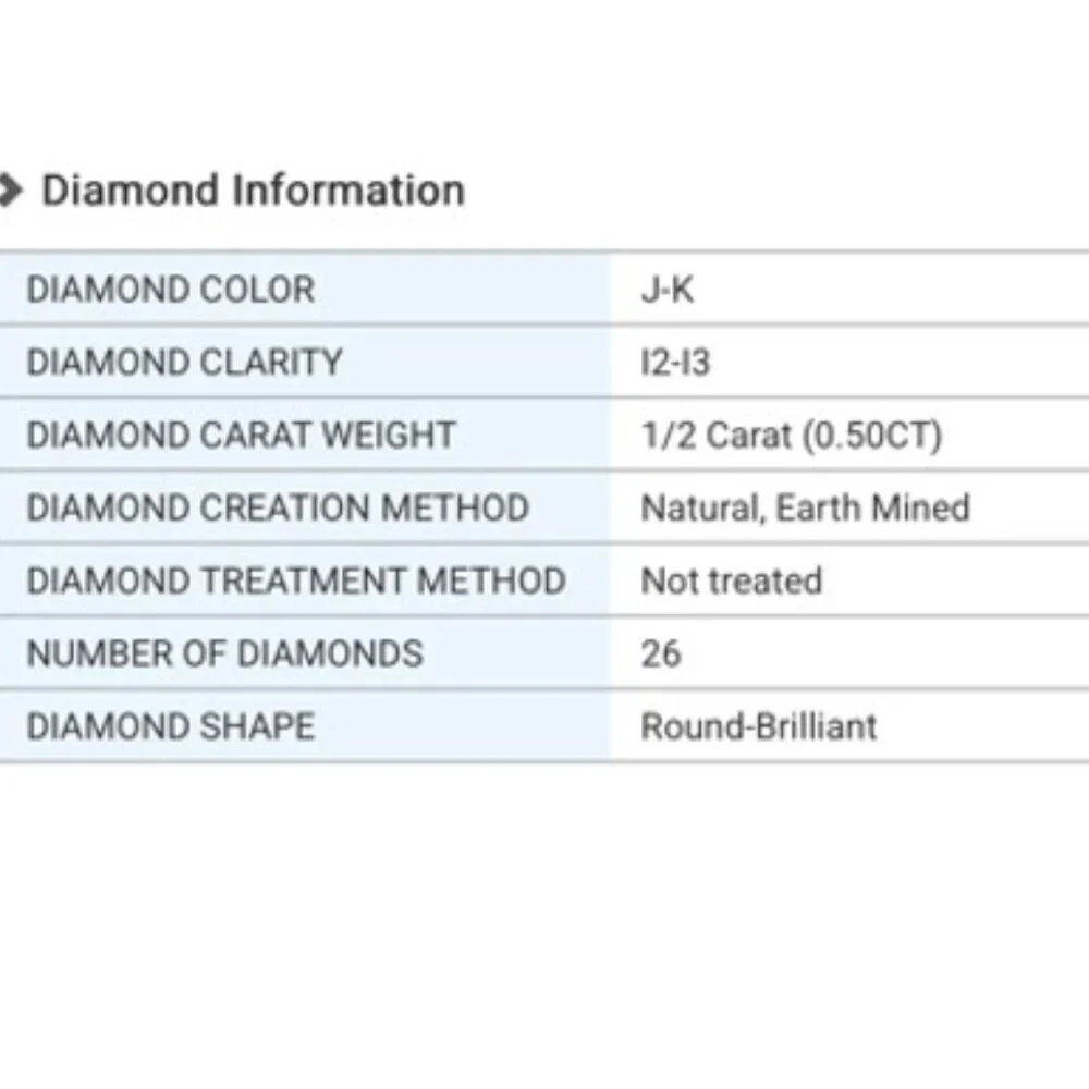 1/2 Carat Diamond Flower Bracelet‎ w/Natural Rose Cut Diamonds (NEW & BEAUTIFUL)